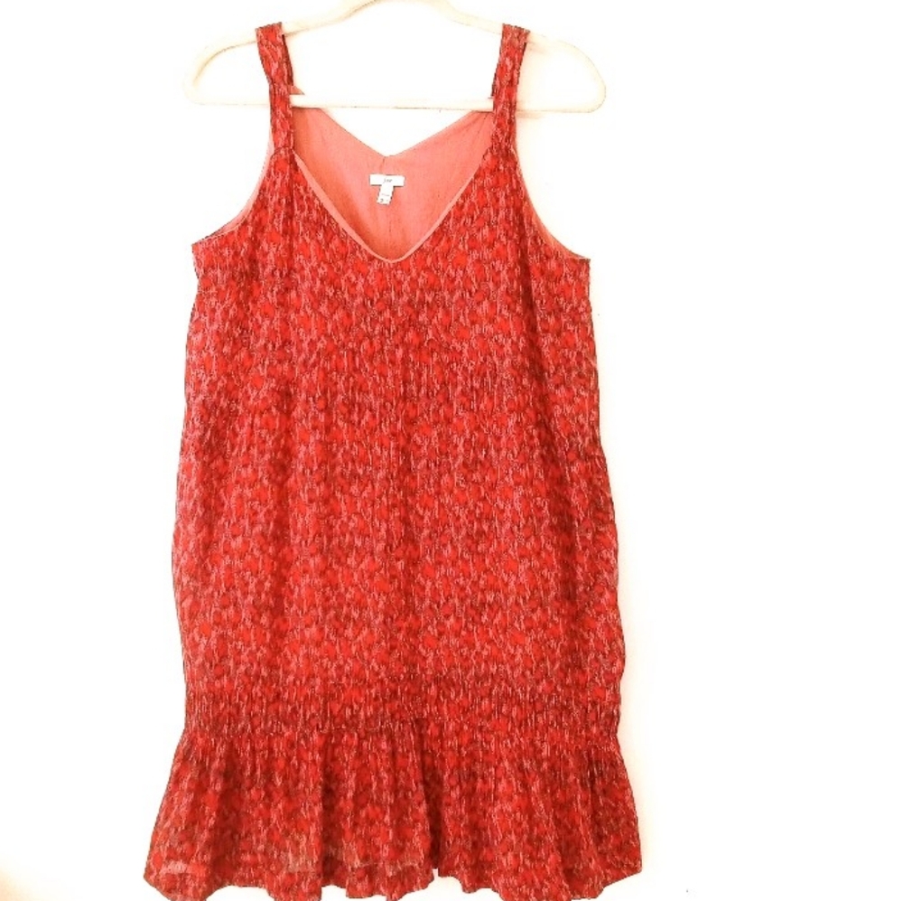 Joie Size Medium Sleeveless Sundress Lined  V Neck
